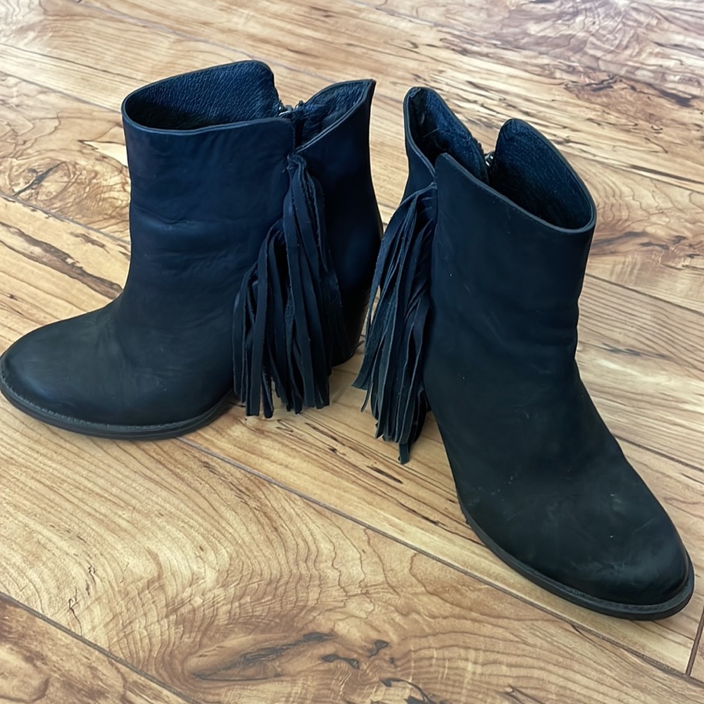 Elye™ | Fringed Ankle Boots main image 0